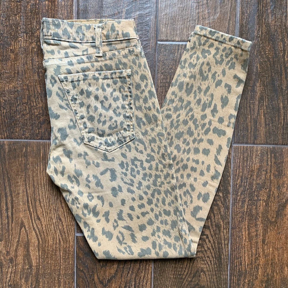 Current/Elliott The Stiletto Camel Leopard Cheetah